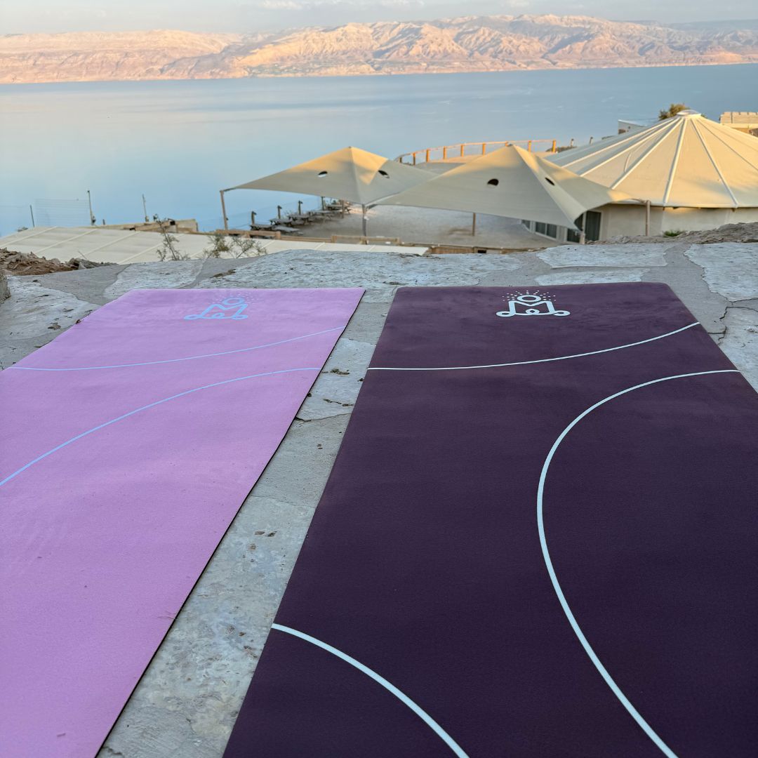 מזרן יוגה "משי מאט" חום