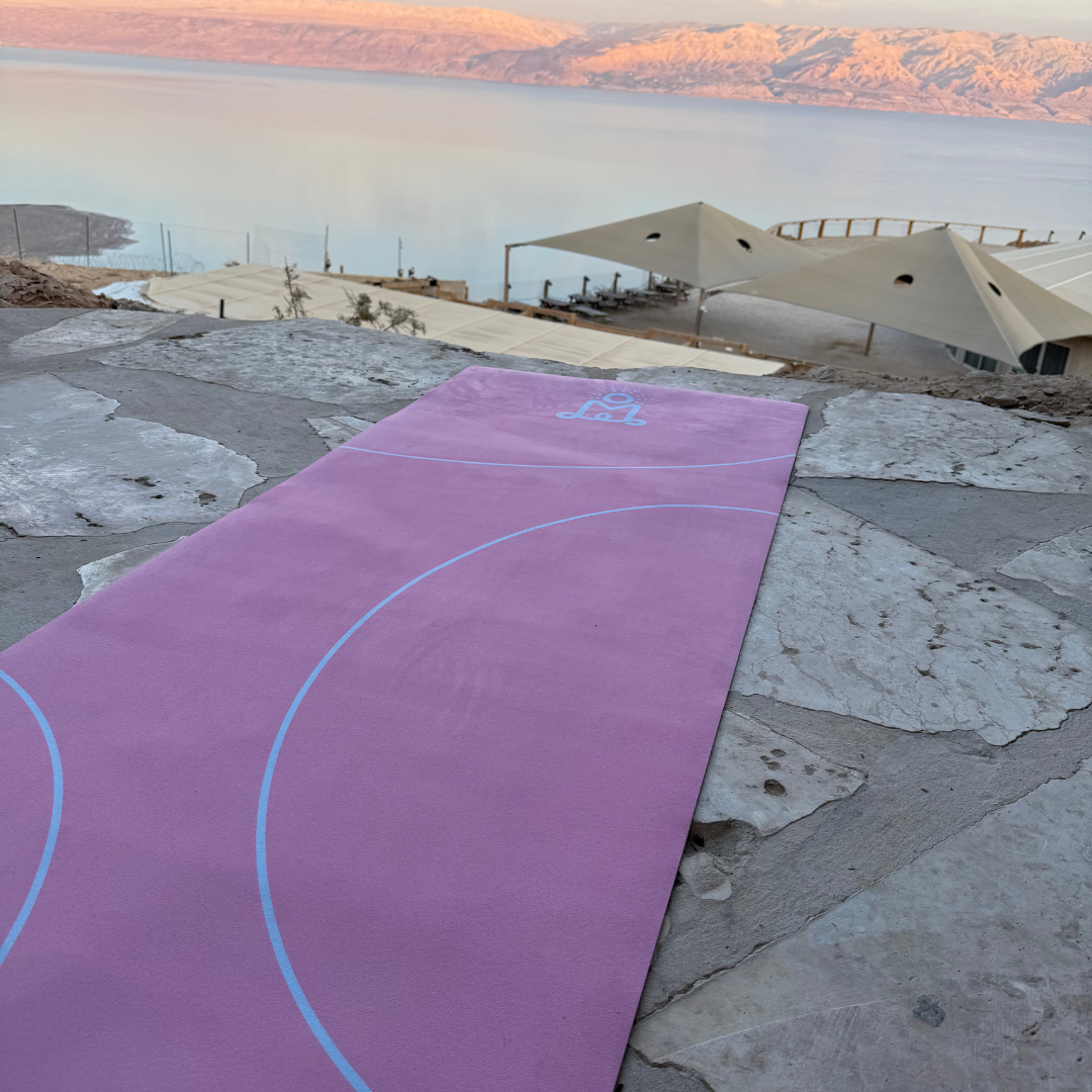 מזרן יוגה "משי מאט" ורוד