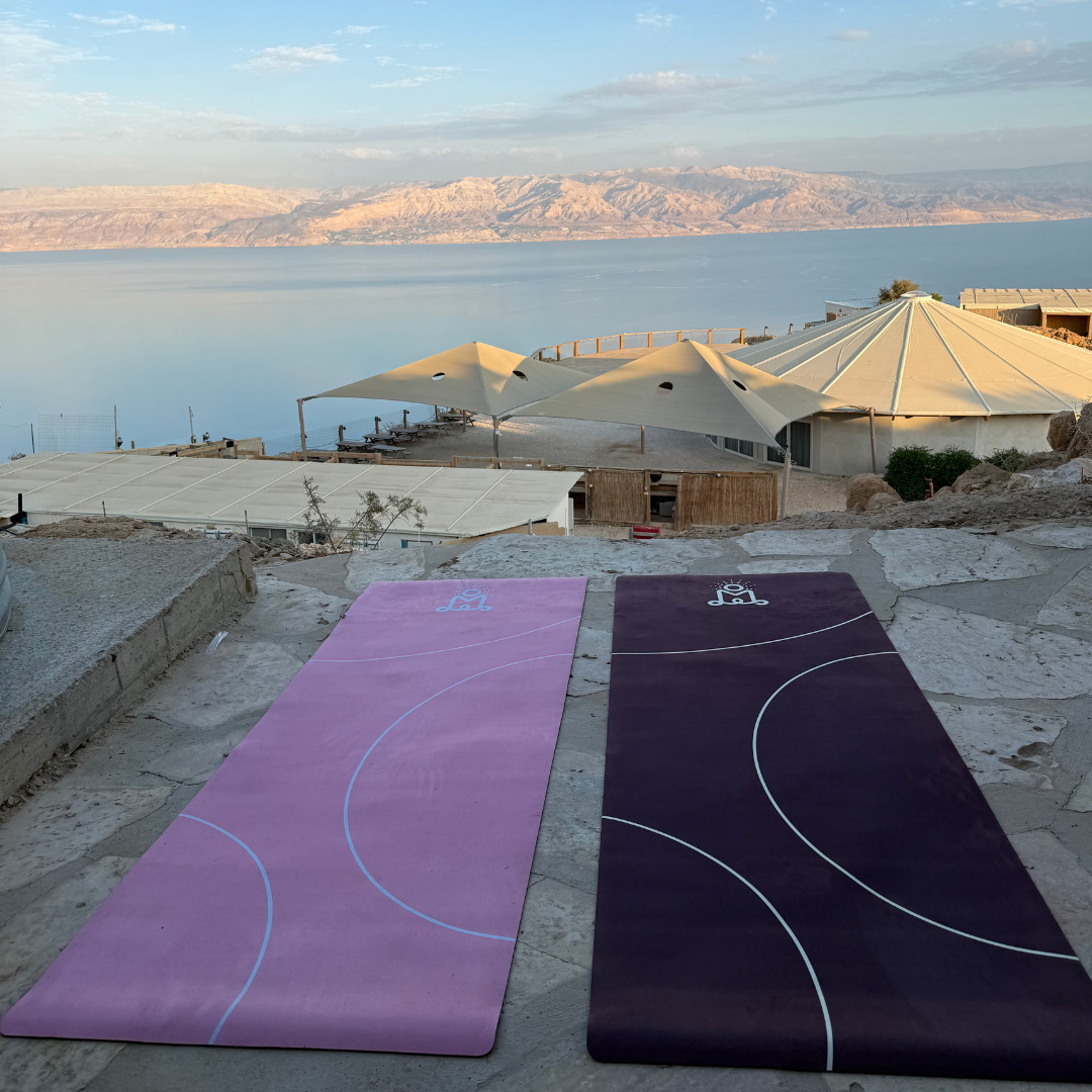 מזרן יוגה "משי מאט" ורוד