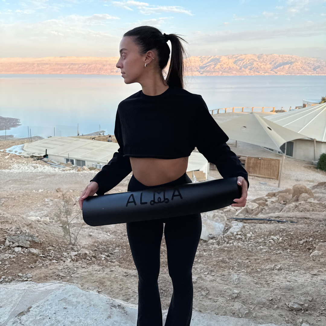 מזרן יוגה "אליטה" שחור