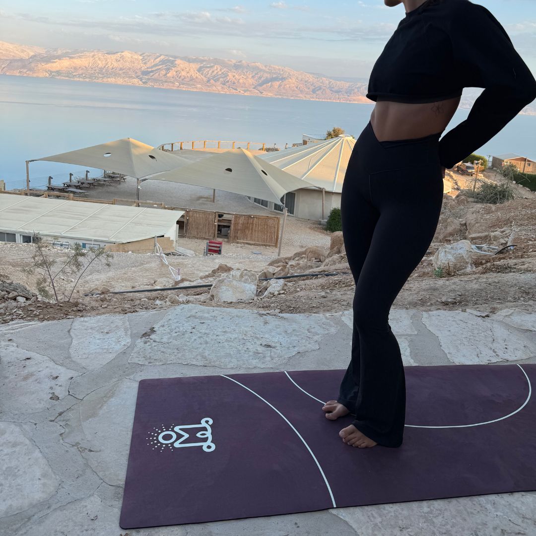 מזרן יוגה "משי מאט" חום