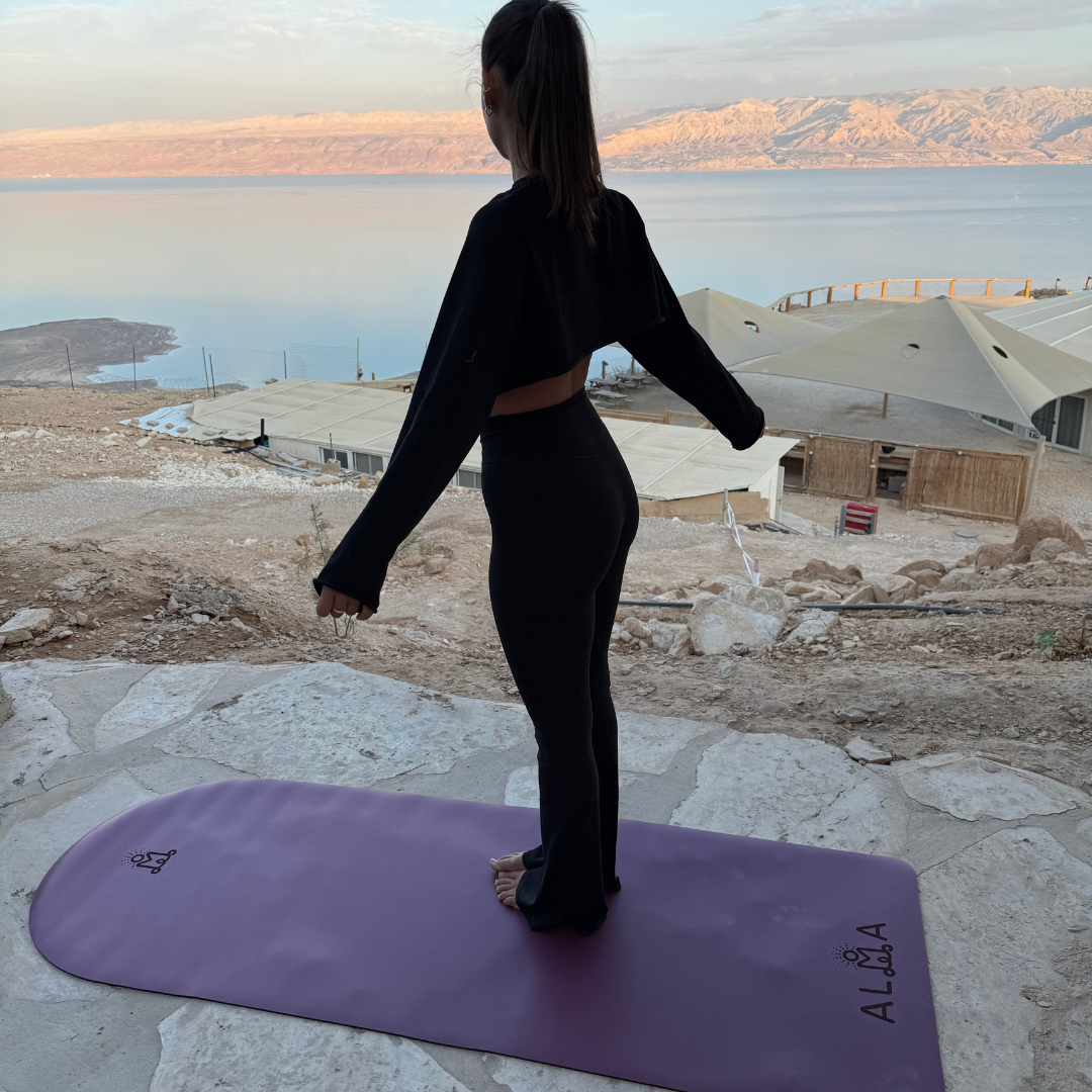 מזרן יוגה "אליטה" בורדו