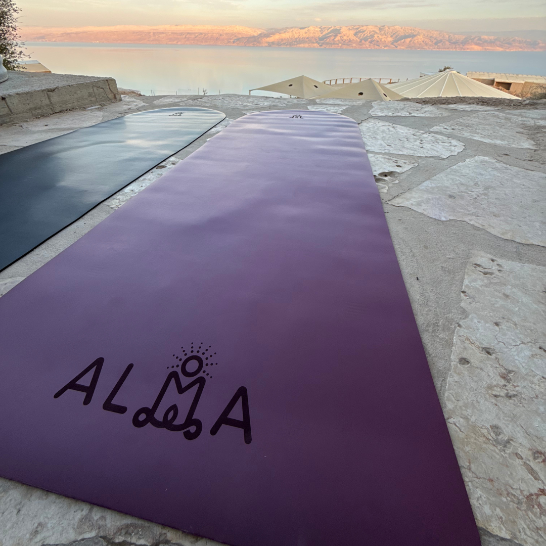 מזרן יוגה "אליטה" בורדו