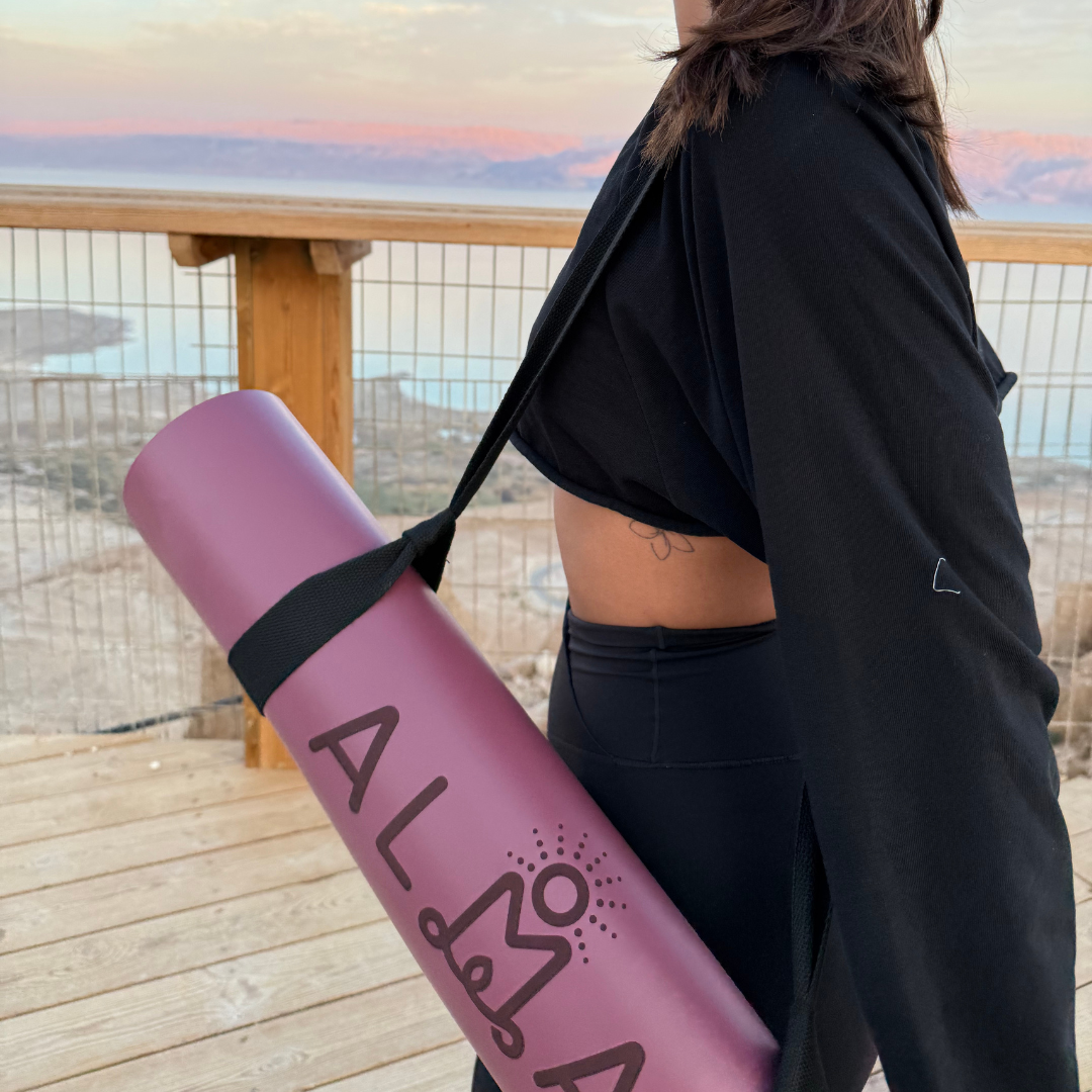 מזרן יוגה "אליטה" בורדו