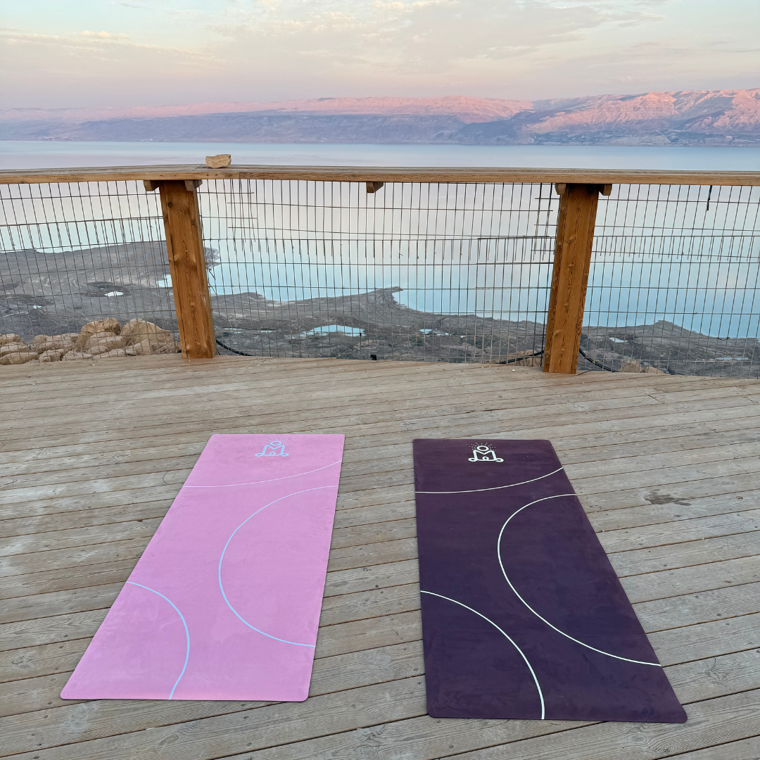 מזרן יוגה "משי מאט" ורוד