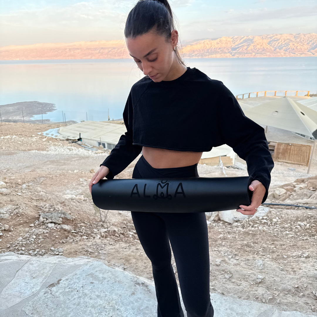 מזרן יוגה "אליטה" שחור